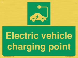 Electric vehicle charging point